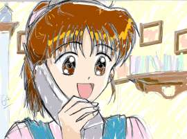 �킴�킴�v���G����ł��c�B